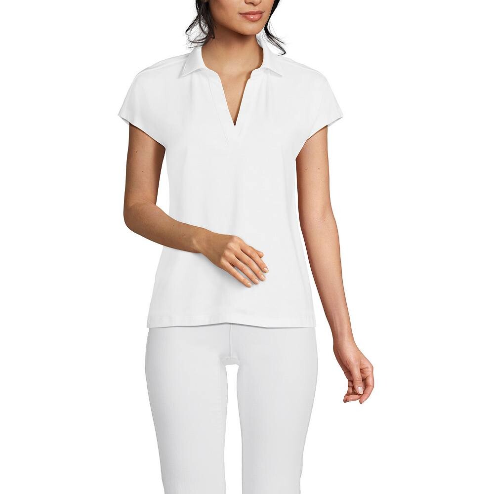 Женская рубашка-поло с короткими рукавами и воротником Johnny Lands End Johnny Lands' End, белый
Женская рубашка-поло с короткими рукавами и воротником Johnny Lands End Johnny Lands' End, белый