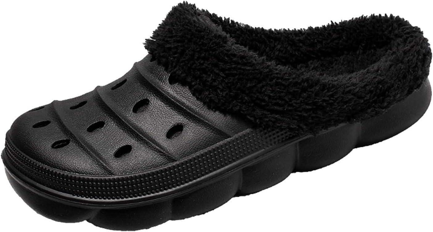 Женские и мужские тапочки Meidiastra с меховой подкладкой, легкие водонепроницаемые домашние тапочки, черный
Женские и мужские тапочки Meidiastra с меховой подкладкой, легкие водонепроницаемые домашние тапочки, черный