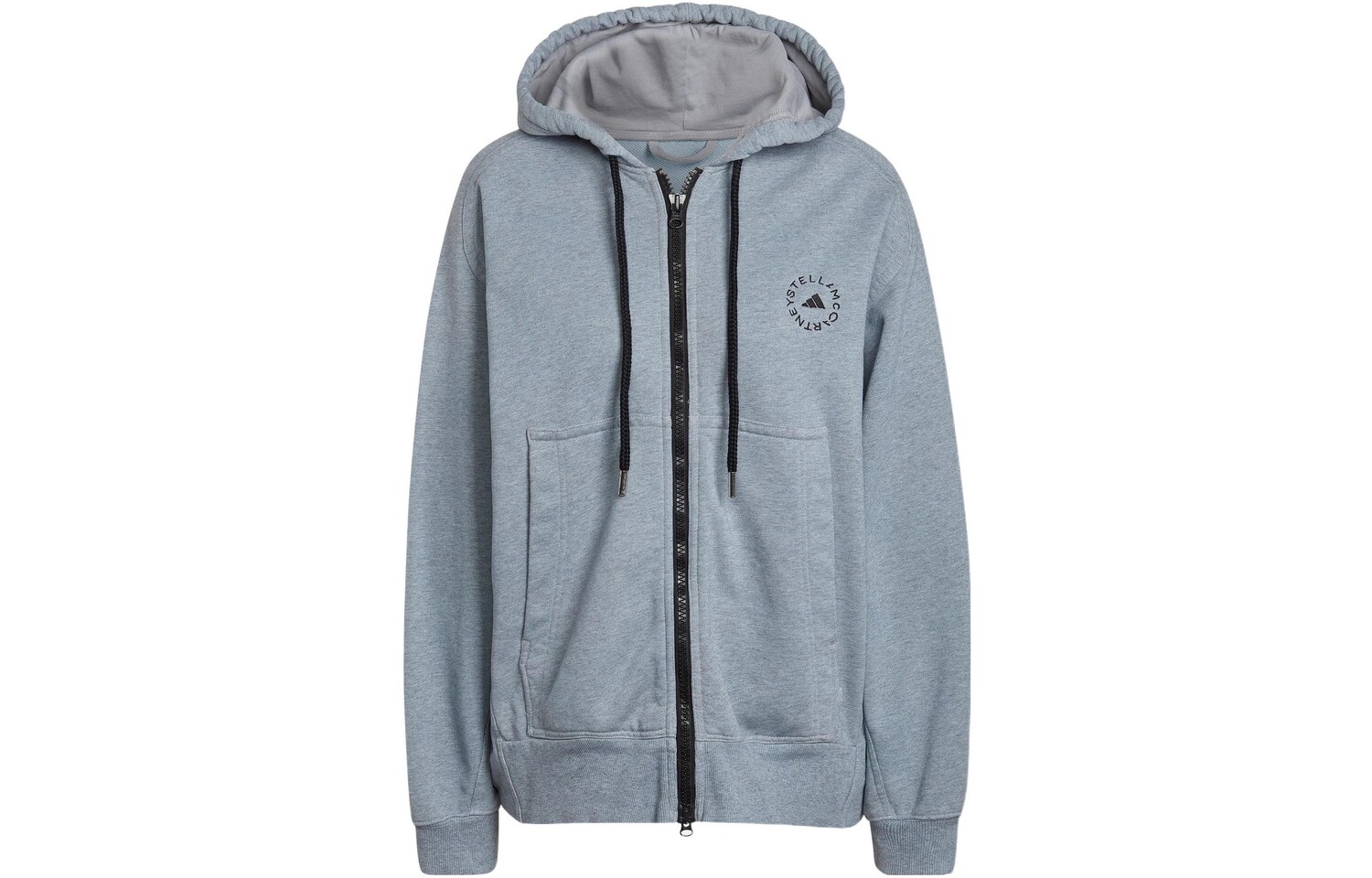 Толстовка с капюшоном на молнии с вышитым логотипом от Stella McCartney Adidas
Толстовка с капюшоном на молнии с вышитым логотипом от Stella McCartney Adidas