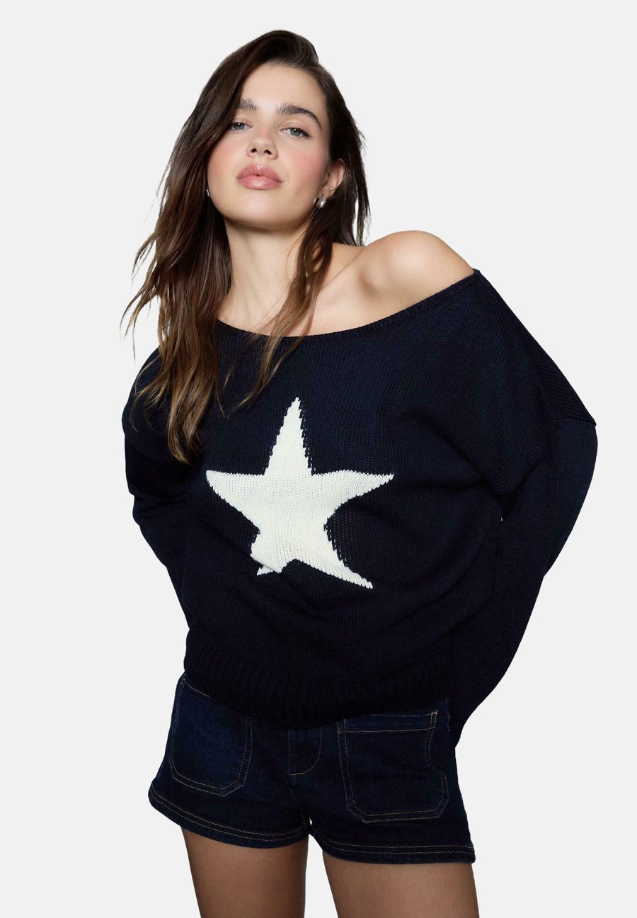 Джемпер Stradivarius Jumper, Dark Blue
Джемпер Stradivarius Jumper, Dark Blue