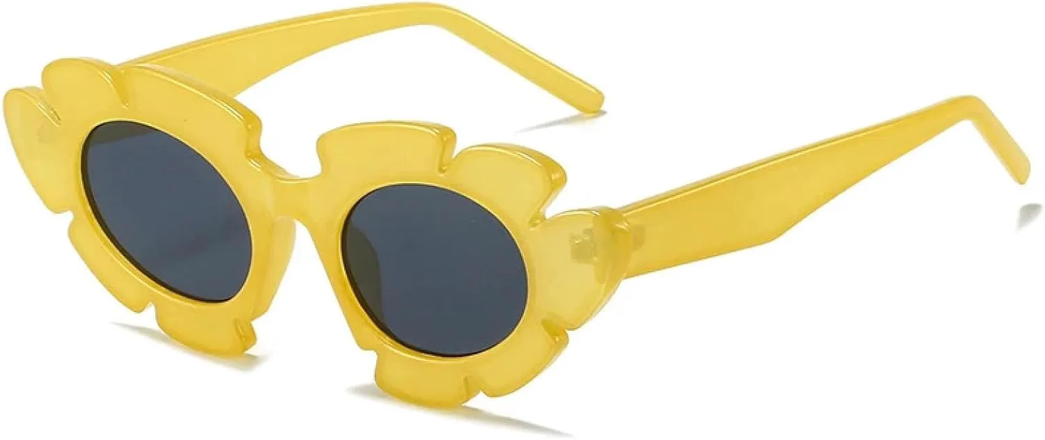 Модные солнцезащитные очки «Кошачий глаз» ярких цветов для женщин, ретро-очки в форме цветка для мужчин, трендовые солнцезащитные очки UV400 WNCKSQ, Yellow Gray
Модные солнцезащитные очки «Кошачий глаз» ярких цветов для женщин, ретро-очки в форме цветка для мужчин, трендовые солнцезащитные очки UV400 WNCKSQ, Yellow Gray