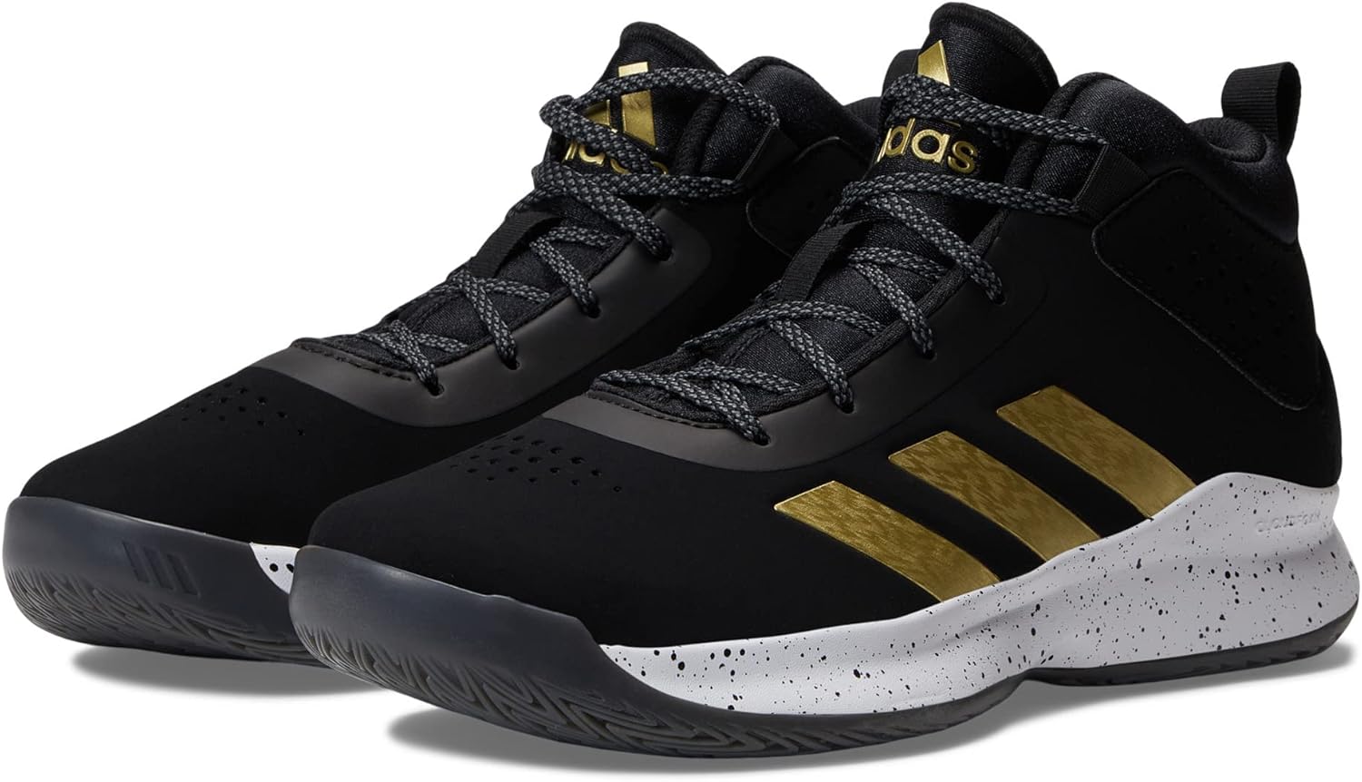 Баскетбольные кроссовки Adidas Unisex-Child Cross Em Up 5 Wide, белый/черный/золотой
Баскетбольные кроссовки Adidas Unisex-Child Cross Em Up 5 Wide, белый/черный/золотой