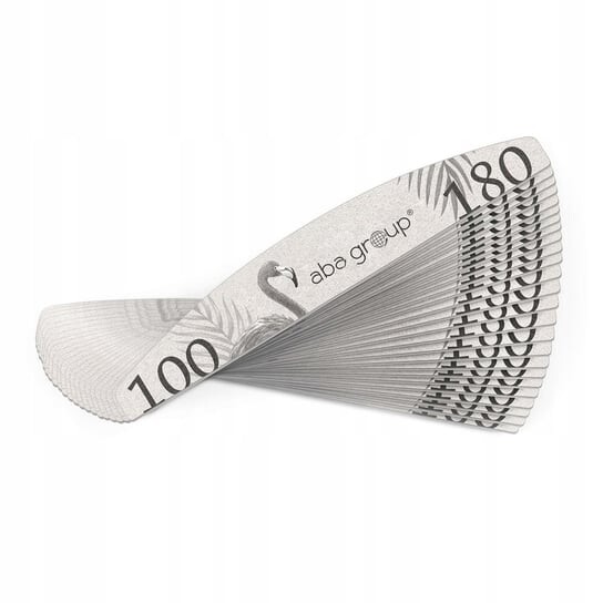 Пилочка для ногтей Aba Group Crescent 180/240 Набор из 25 шт.
Пилочка для ногтей Aba Group Crescent 180/240 Набор из 25 шт.