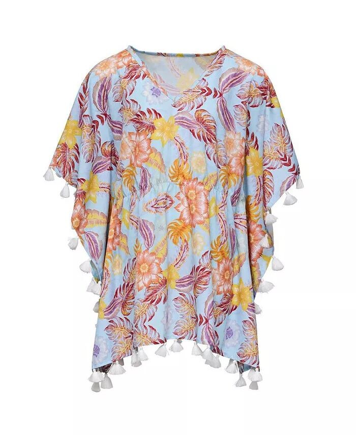 Накидка в тропическом стиле в стиле бохо для малышей и девочек Snapper Rock, синий
Накидка в тропическом стиле в стиле бохо для малышей и девочек Snapper Rock, синий