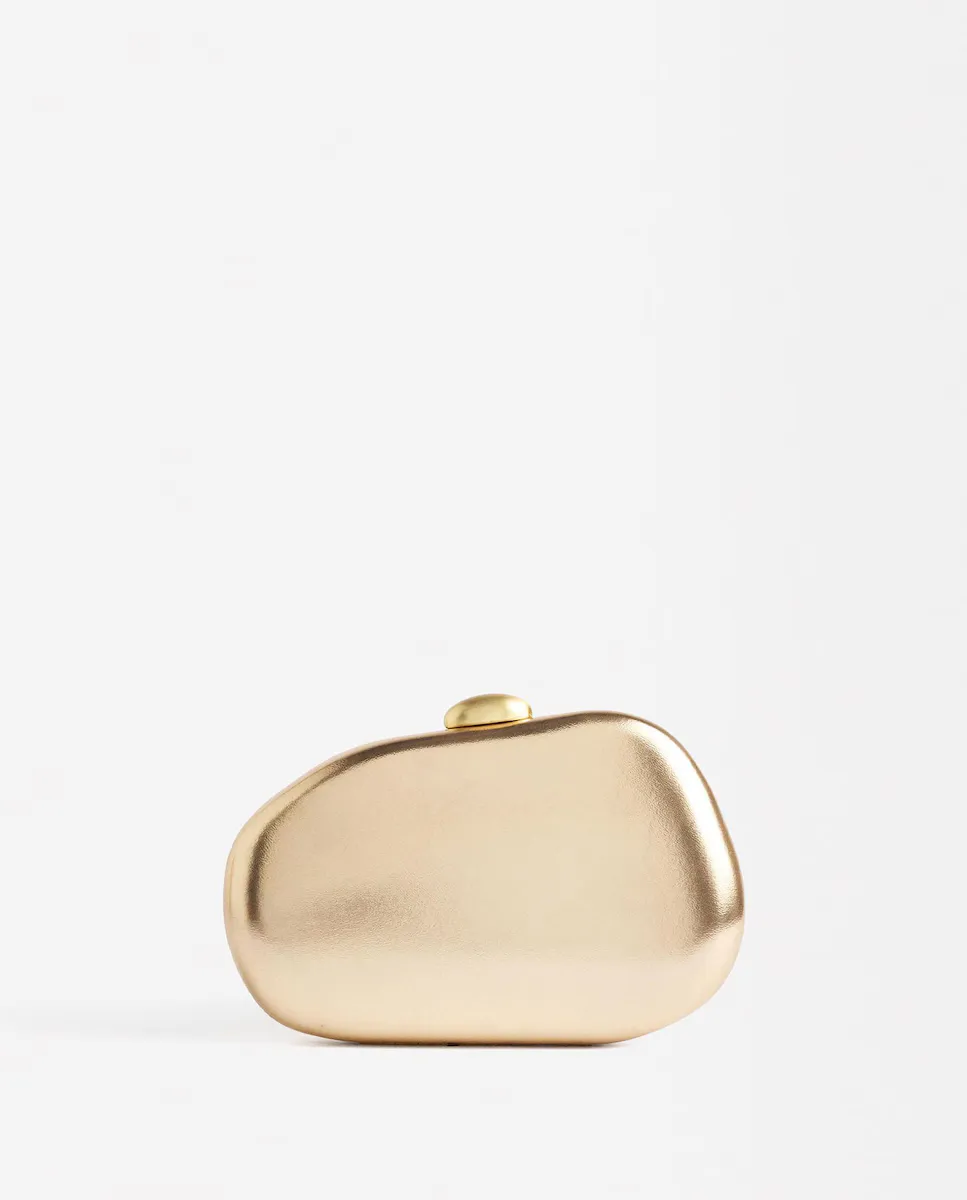 Трансформируемая сумка для вечеринок через плечо с застежкой на простые пуговицы Parfois, золотой
Трансформируемая сумка для вечеринок через плечо с застежкой на простые пуговицы Parfois, золотой