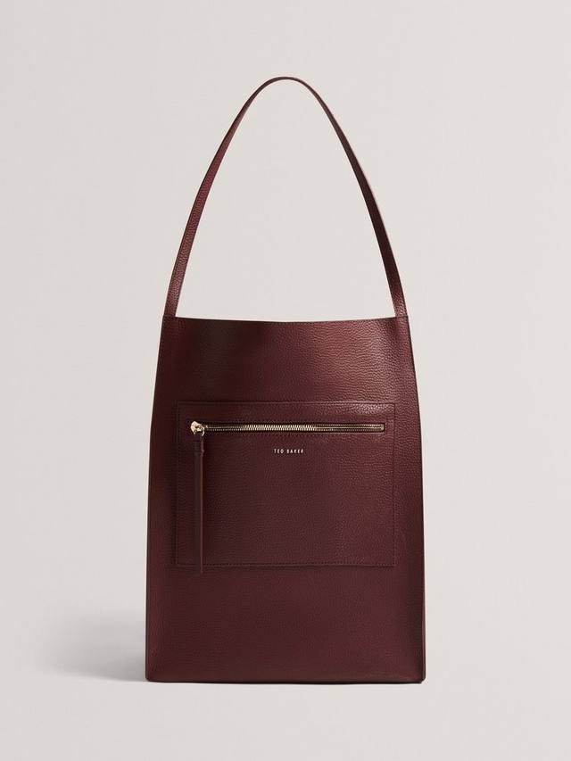 Большая кожаная сумка-шоппер Tammila Ted Baker, Burgundy
Большая кожаная сумка-шоппер Tammila Ted Baker, Burgundy