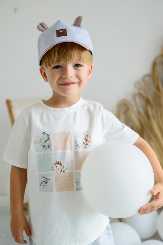 Детская хлопковая кепка с козырьком ANASTAZY Jamiks, бежевый
Детская хлопковая кепка с козырьком ANASTAZY Jamiks, бежевый