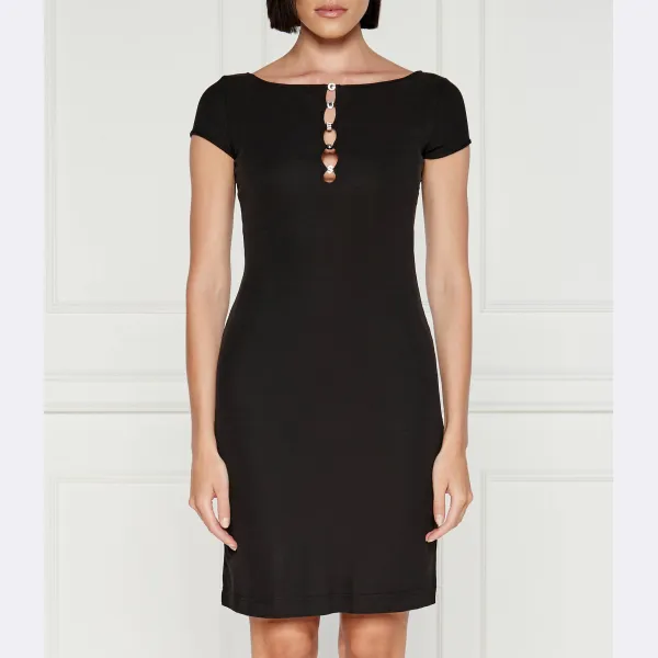 Платье Guess, черный 
Платье Guess, черный