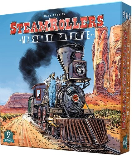 Паровые катки, семейная игра, 2 пешки 2 Pionki
Паровые катки, семейная игра, 2 пешки 2 Pionki
