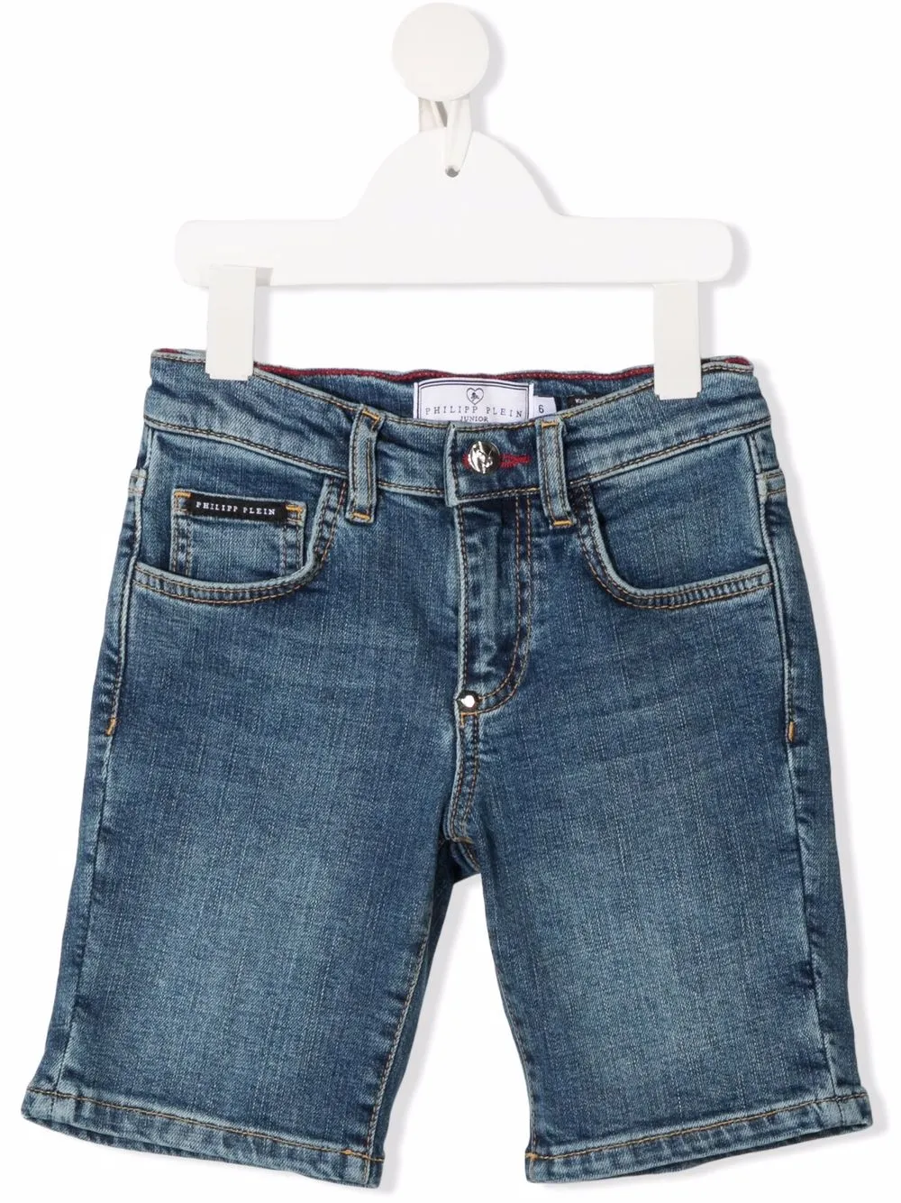 Джинсовые шорты с вышивкой Skull Philipp Plein Junior, синий
Джинсовые шорты с вышивкой Skull Philipp Plein Junior, синий