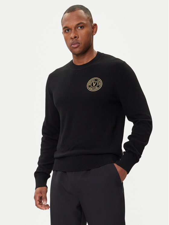 Свитер regular fit 79GAFM00 CMH81 Versace Jeans Couture, черный
Свитер regular fit 79GAFM00 CMH81 Versace Jeans Couture, черный