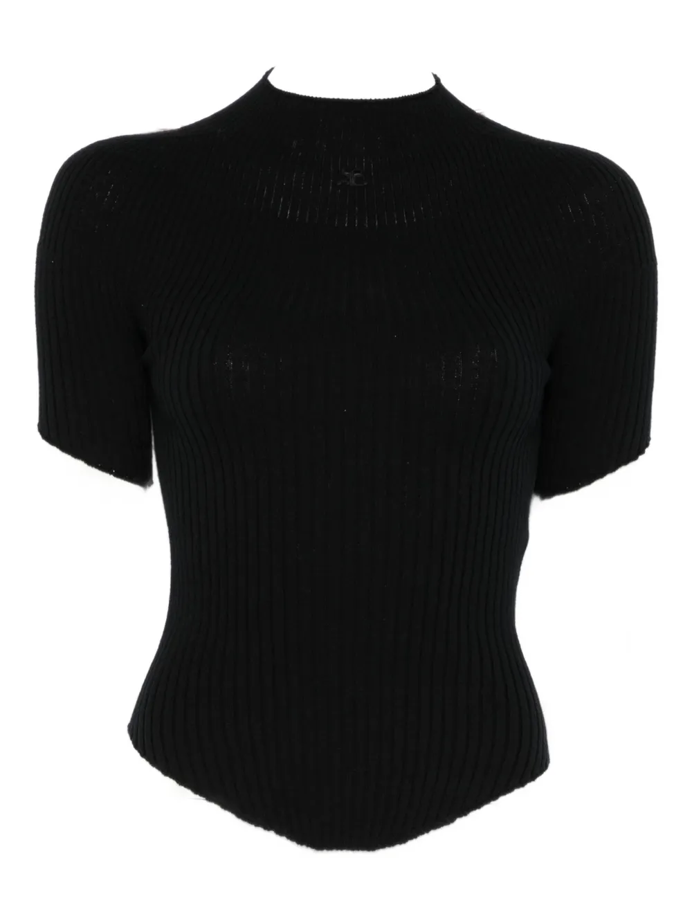 Футболка в рубчик Courrèges, черный
Футболка в рубчик Courrèges, черный