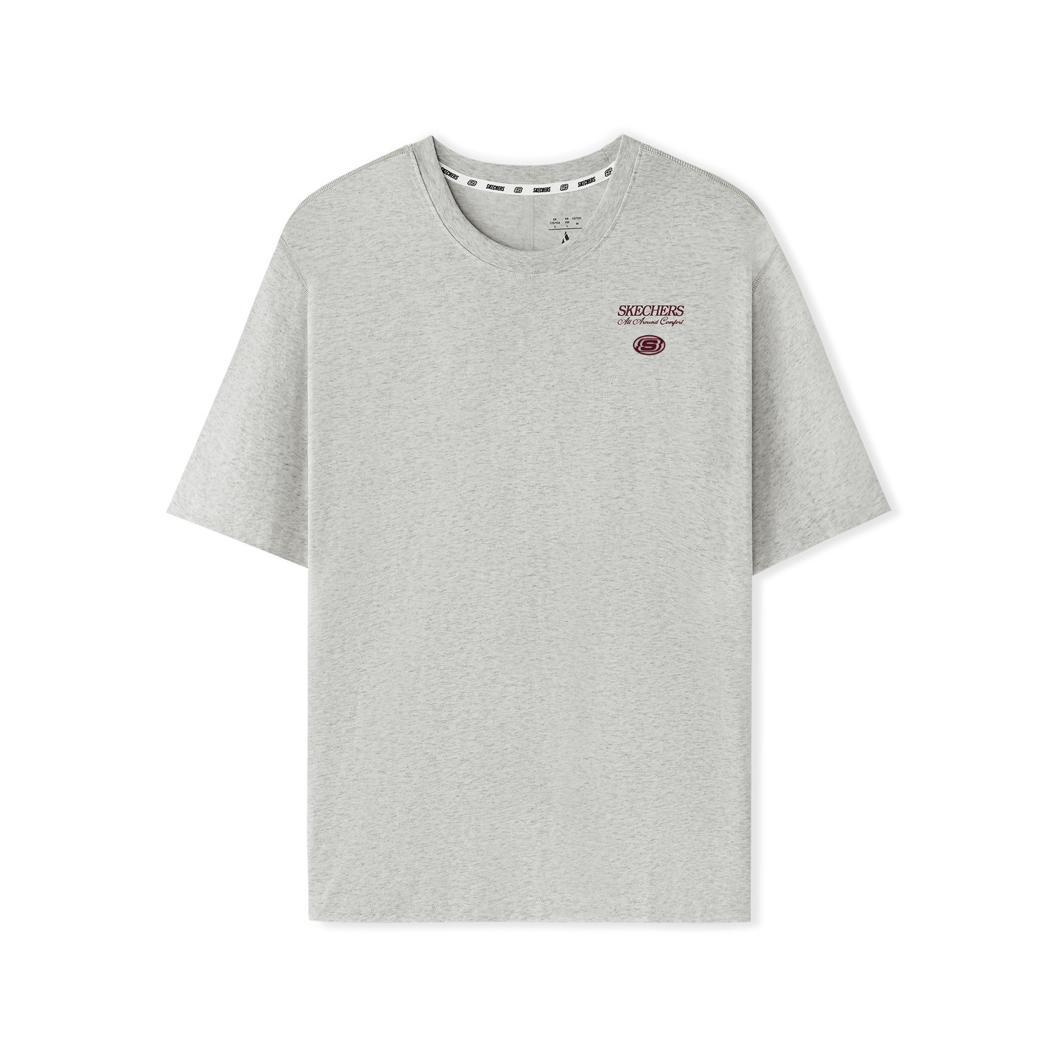 T-Shirt Unisex Light Heather Gray Skechers, серый
T-Shirt Unisex Light Heather Gray Skechers, серый