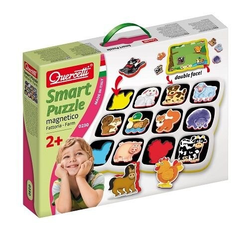 Кверсетти, магнитный пазл Животные на ферме Quercetti
Кверсетти, магнитный пазл Животные на ферме Quercetti