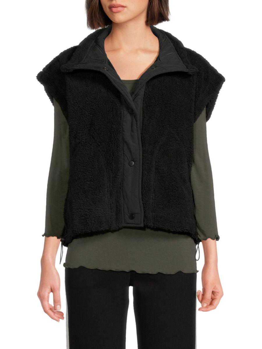 Жилет из искусственной овчины с короткими рукавами Vintage Havana, черный
Жилет из искусственной овчины с короткими рукавами Vintage Havana, черный