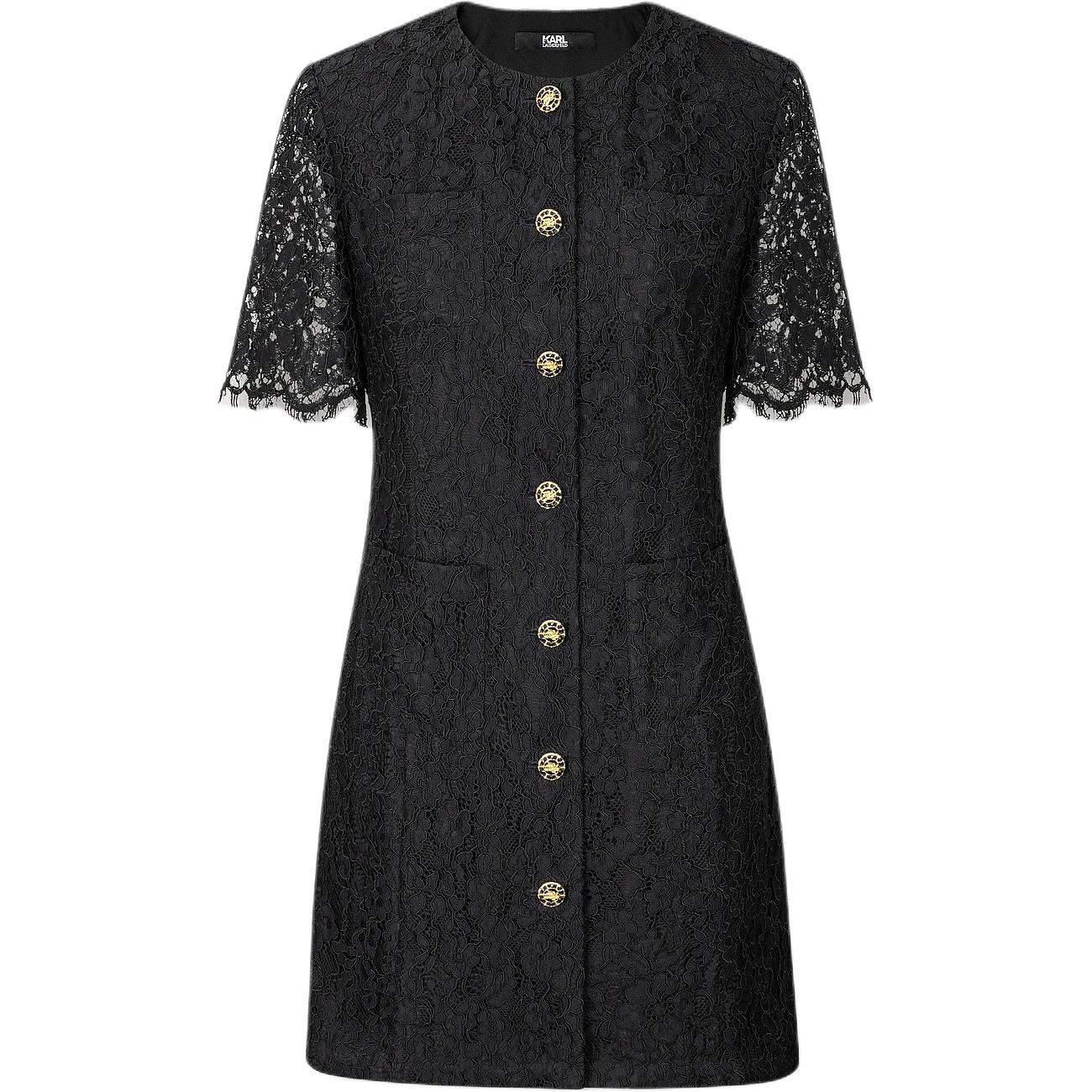 KARL LAGERFELD SS24 Женское черное платье с короткими рукавами KARL LAGERFELD / Karl Lagerfeld Jeans
KARL LAGERFELD SS24 Женское черное платье с короткими рукавами KARL LAGERFELD / Karl Lagerfeld Jeans