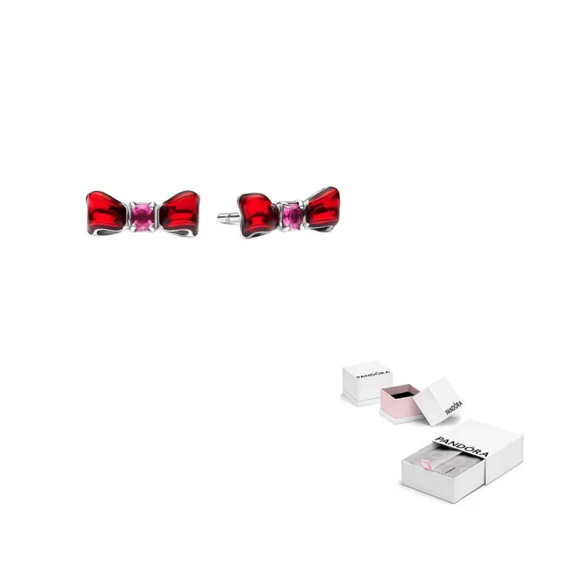 Pandora Серьги-гвоздики из эмали и стерлингового серебра 925, стекло, женские, красные
Pandora Серьги-гвоздики из эмали и стерлингового серебра 925, стекло, женские, красные