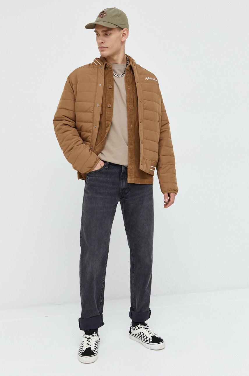 Куртка-бомбер Hollister Co., коричневый
Куртка-бомбер Hollister Co., коричневый