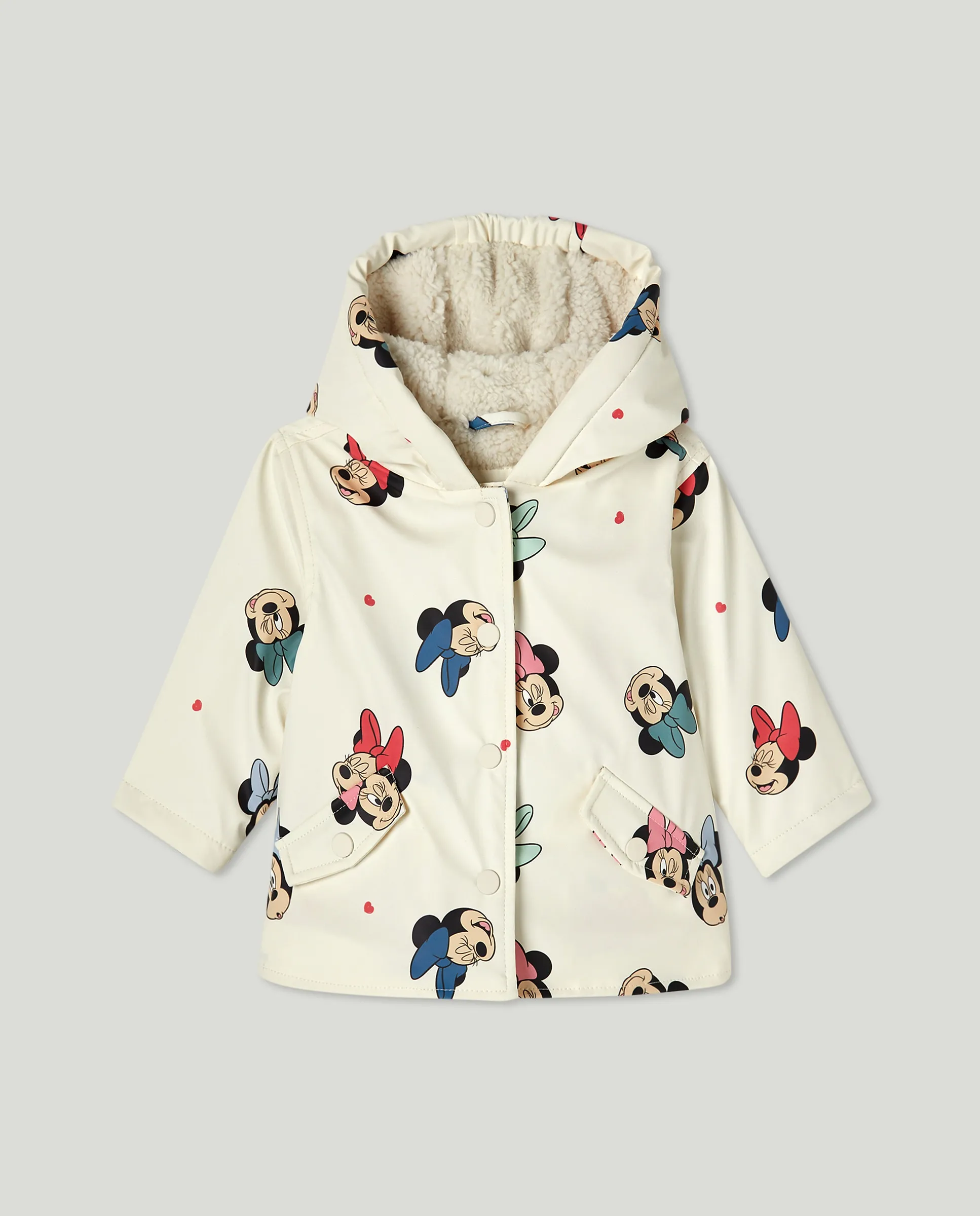 Непромокаемый плащ с принтом Минни для девочки Baby El Corte Inglés, белый
Непромокаемый плащ с принтом Минни для девочки Baby El Corte Inglés, белый