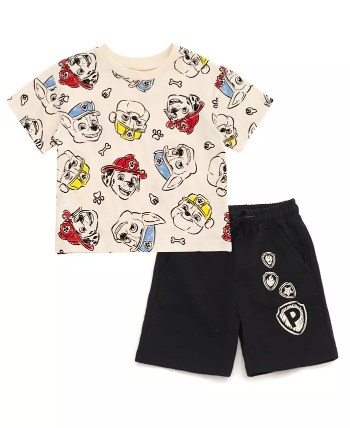 Комплект одежды для мальчиков: футболка и шорты из велюра Paw Patrol, белый
Комплект одежды для мальчиков: футболка и шорты из велюра Paw Patrol, белый