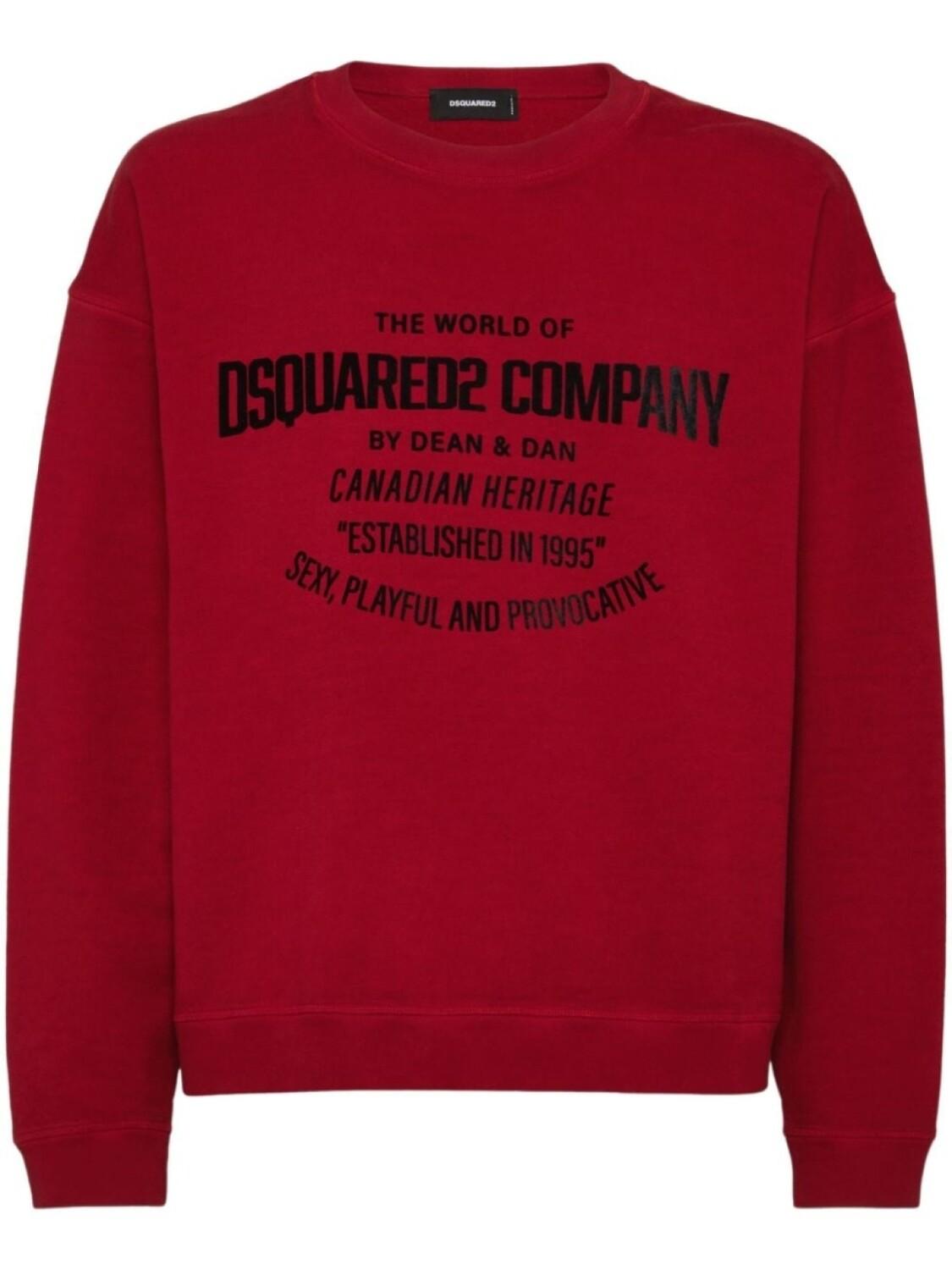 DSQUARED2 толстовка с логотипом, красный
DSQUARED2 толстовка с логотипом, красный