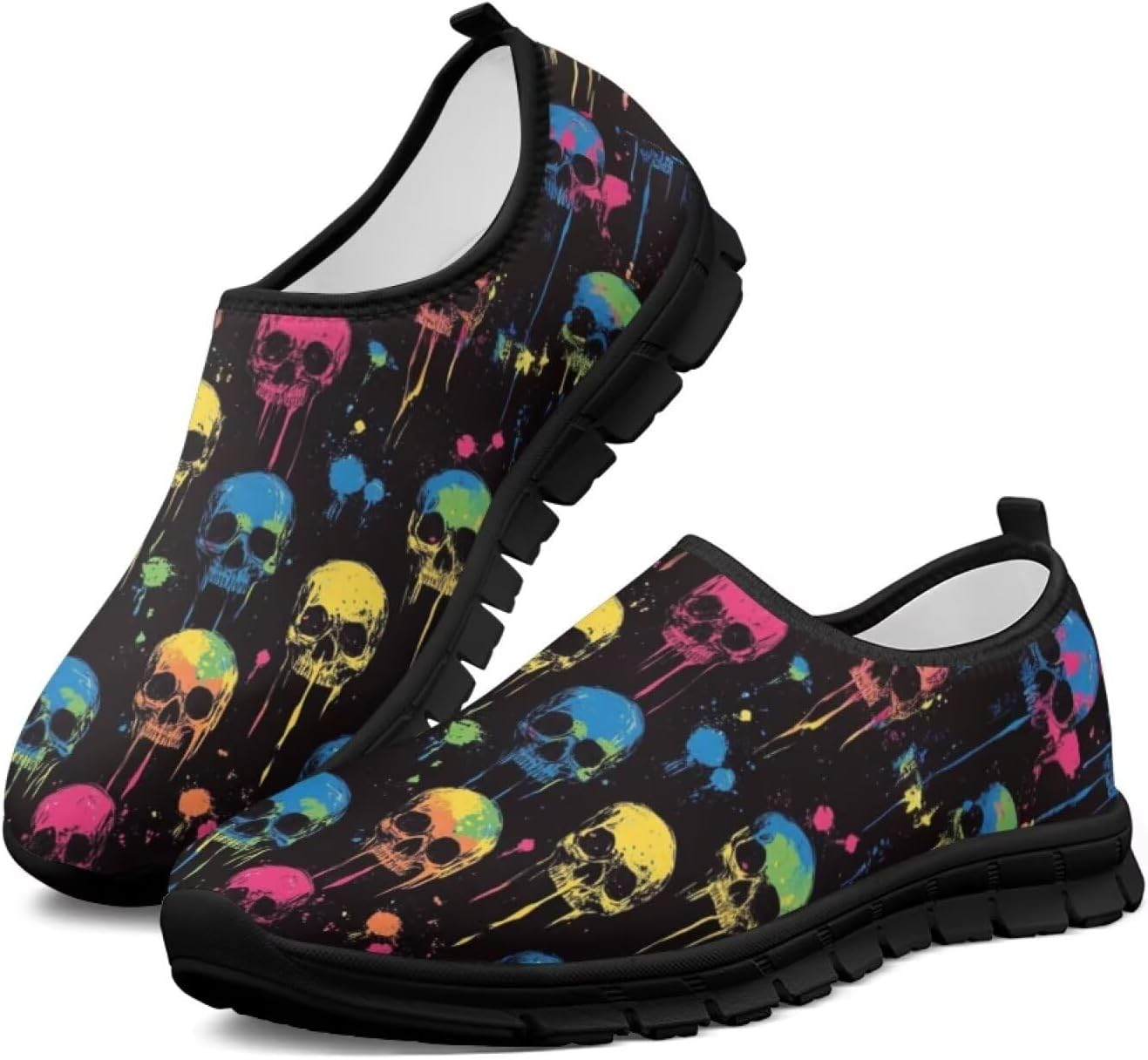 Мужские слипоны, модные повседневные кроссовки для мужчин, удобная обувь для ходьбы Fonplted, Colorful Skull
Мужские слипоны, модные повседневные кроссовки для мужчин, удобная обувь для ходьбы Fonplted, Colorful Skull