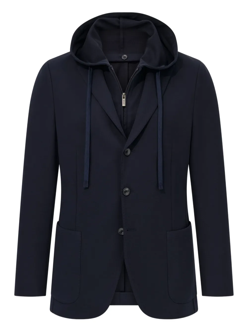 Пиджак с капюшоном и накладными карманами Boggi Milano, синий
Пиджак с капюшоном и накладными карманами Boggi Milano, синий