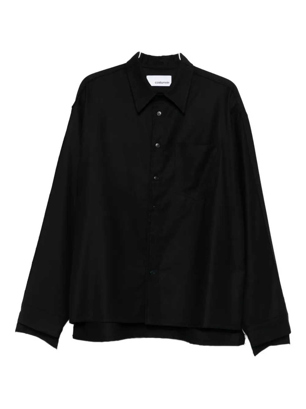 Рубашка с накладными карманами Costumein, черный
Рубашка с накладными карманами Costumein, черный