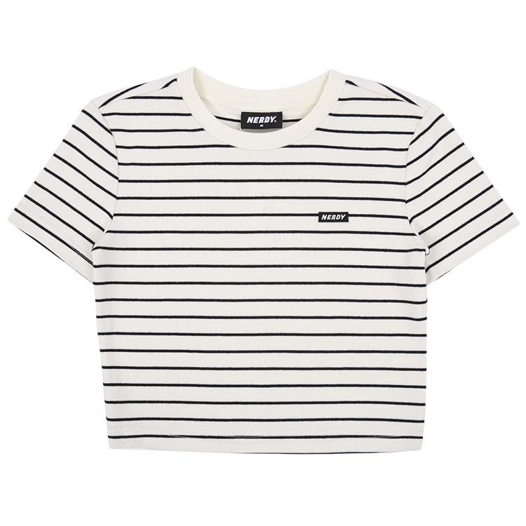 Nerdy Женский топ кроп кремовый
Nerdy Женский топ кроп кремовый