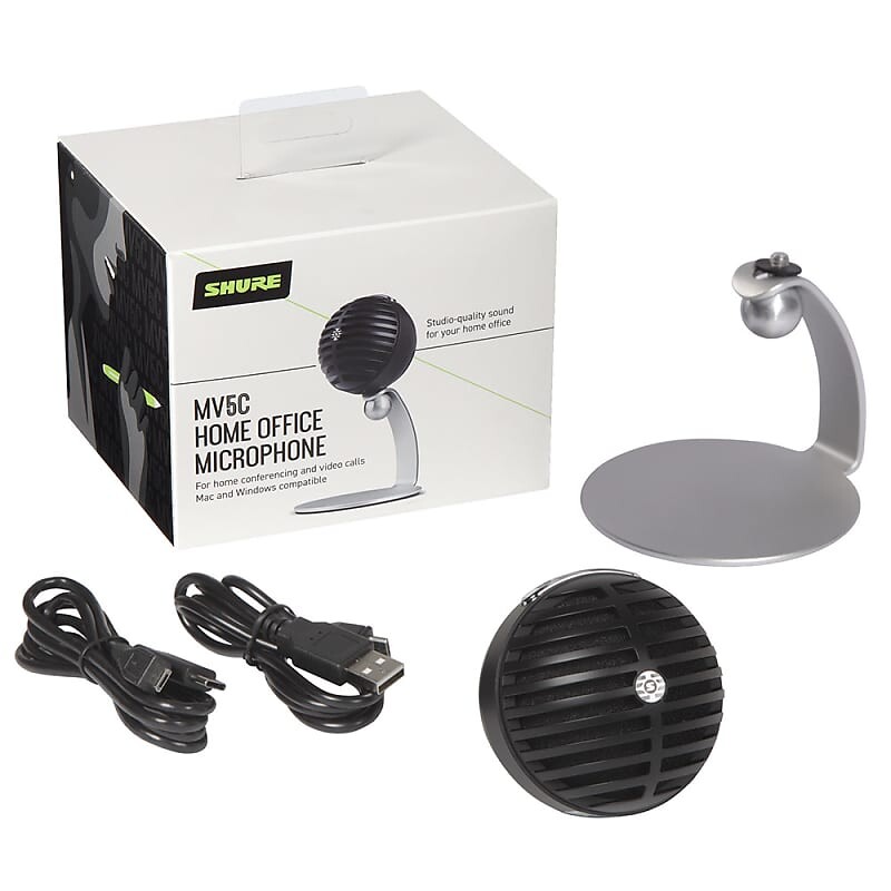 Микрофон Shure MOTIV MV5C-USB Home Office Microphone
Микрофон Shure MOTIV MV5C-USB Home Office Microphone