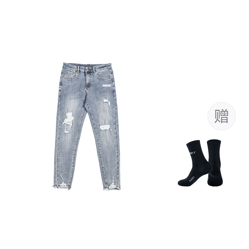 Джинсы мужские с носками BLUESFLY, синий (брендовые носки в подарок)
Джинсы мужские с носками BLUESFLY, синий (брендовые носки в подарок)