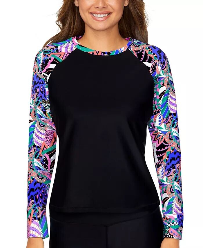 Рашгард-топ с молнией на спине для юниоров Raisins, черный
Рашгард-топ с молнией на спине для юниоров Raisins, черный