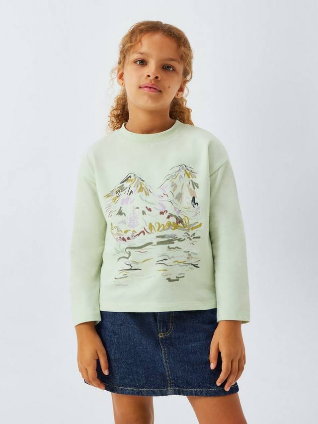 Детский топ с пейзажным принтом John Lewis, Multi
Детский топ с пейзажным принтом John Lewis, Multi