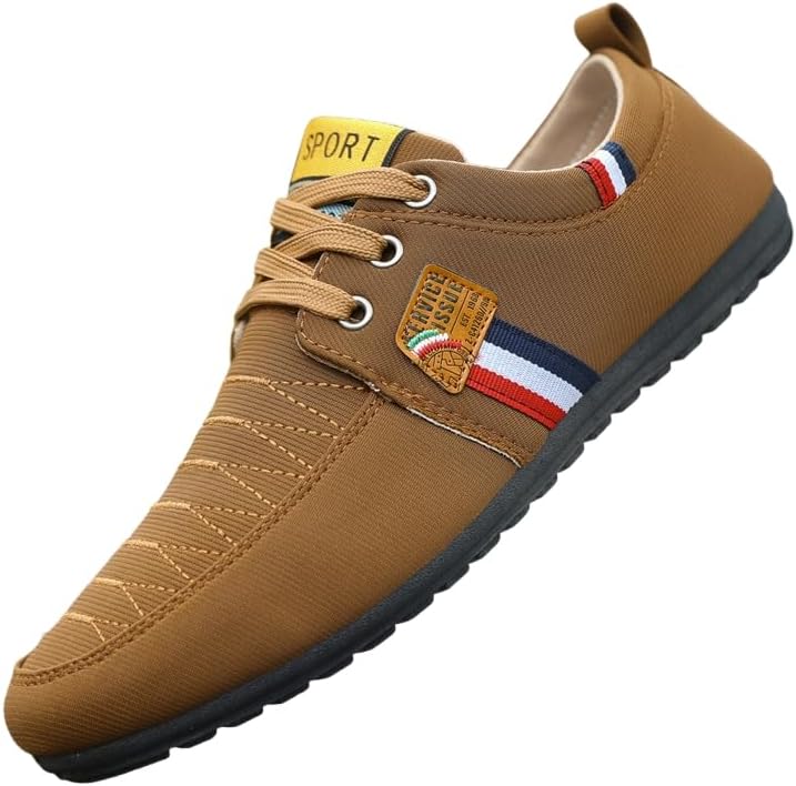 Мужские лоферы большого размера низкие на деловом холсте - дышащие и повседневные туфли или офиса Spkfhd, хаки
Мужские лоферы большого размера низкие на деловом холсте - дышащие и повседневные туфли или офиса Spkfhd, хаки