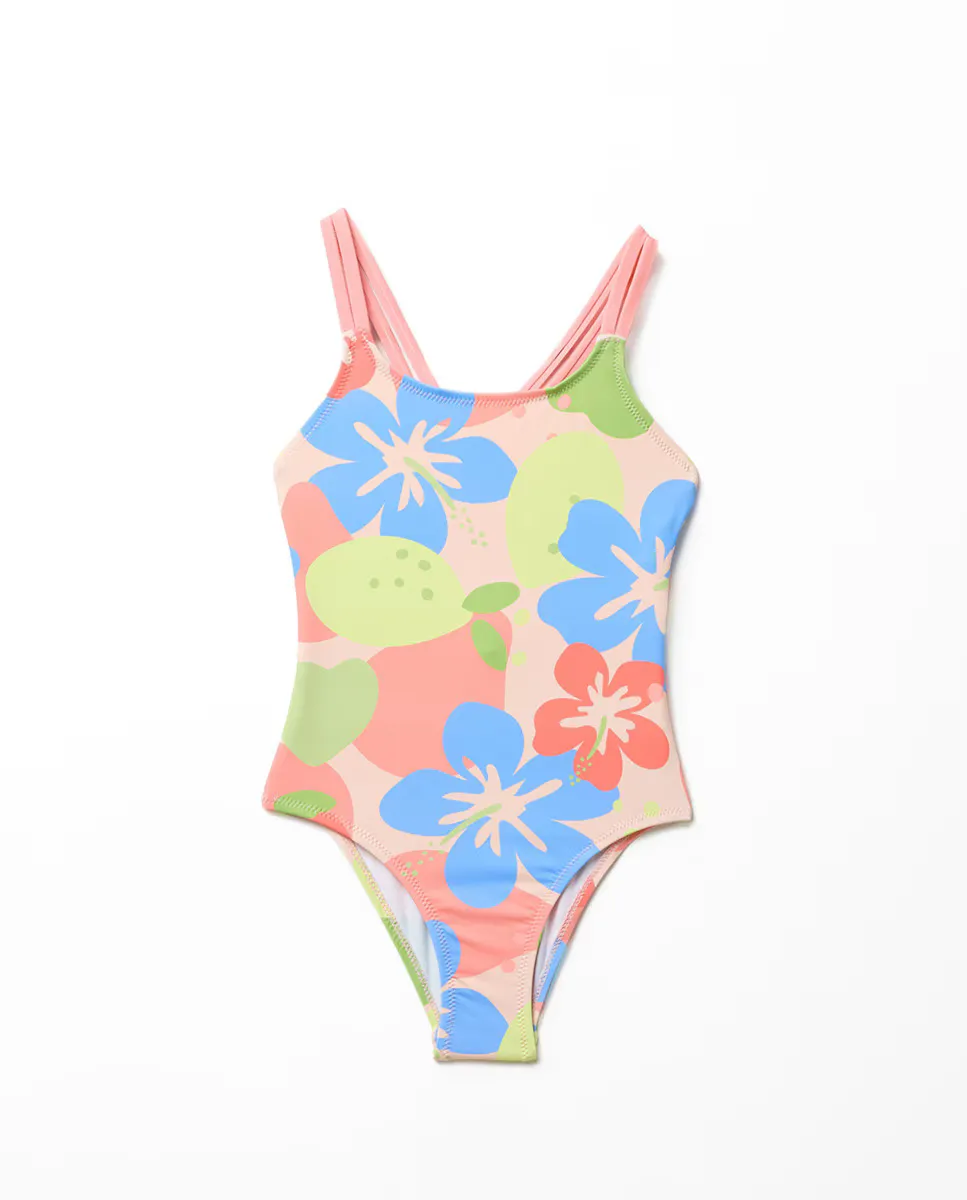 Купальник с цветком гибискуса Sfera, многоцветный
Купальник с цветком гибискуса Sfera, многоцветный