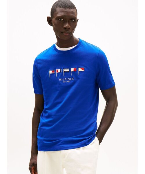 Футболка, принт с флагами TOMMY HILFIGER
Футболка, принт с флагами TOMMY HILFIGER