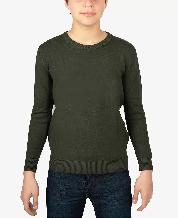 Базовый свитер с круглым вырезом для мальчика Xray, зеленый
Базовый свитер с круглым вырезом для мальчика Xray, зеленый