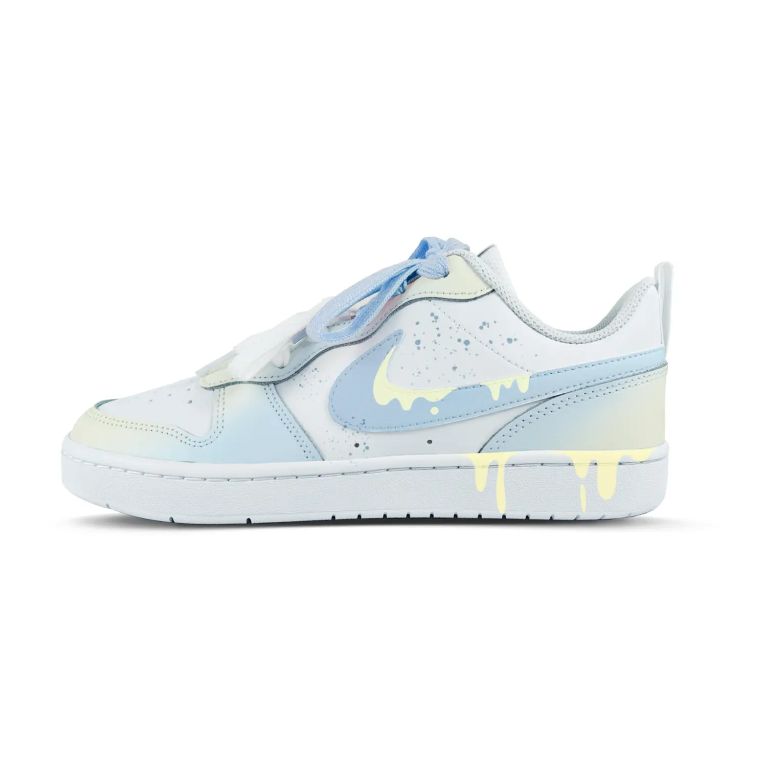 Nike Кроссовки для скейтбординга Court Borough Gradient с противоскользящим покрытием, устойчивые к истиранию, низкие, детские, желто-синие, унисекс
Nike Кроссовки для скейтбординга Court Borough Gradient с противоскользящим покрытием, устойчивые к истиранию, низкие, детские, желто-синие, унисекс