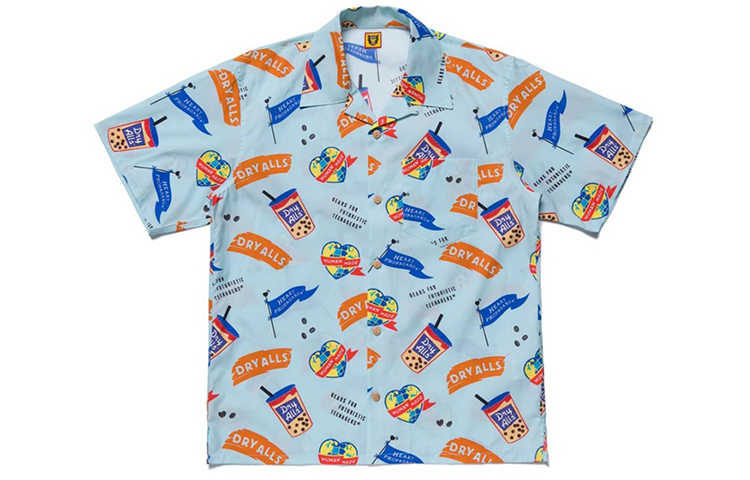 Рубашка унисекс HUMAN MADE, синий
Рубашка унисекс HUMAN MADE, синий