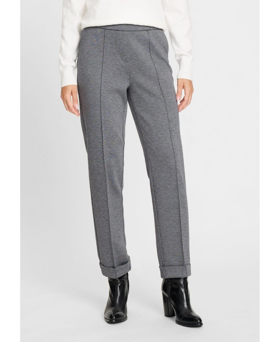 Укороченные брюки Lisa Fit с микроузором Olsen, Grey stone melange
Укороченные брюки Lisa Fit с микроузором Olsen, Grey stone melange