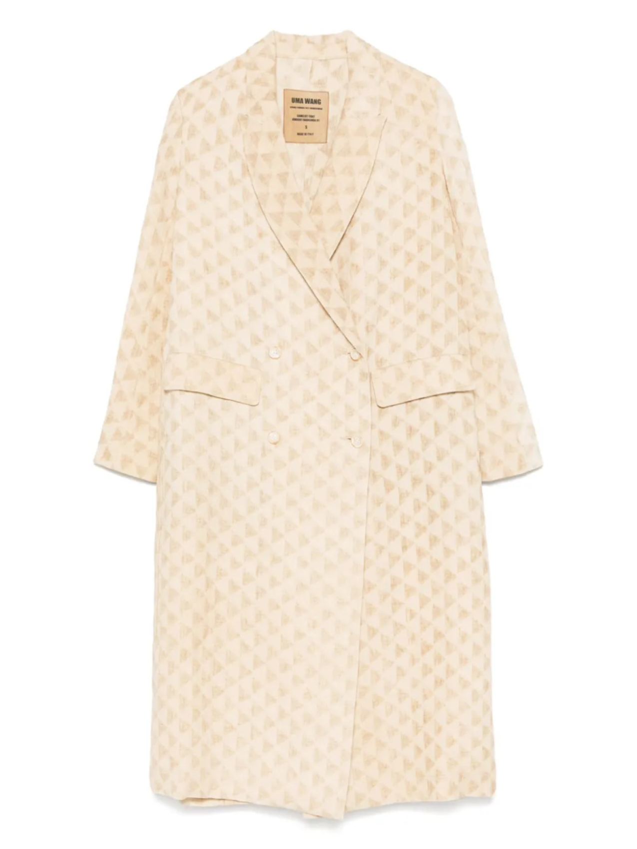 Пальто Camelot Uma Wang, нейтральный
Пальто Camelot Uma Wang, нейтральный
