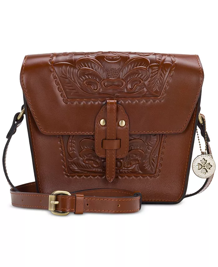 Сумка кросс-боди Marciana из натуральной кожи, маленькая Patricia Nash, коричневый/бежевый
Сумка кросс-боди Marciana из натуральной кожи, маленькая Patricia Nash, коричневый/бежевый