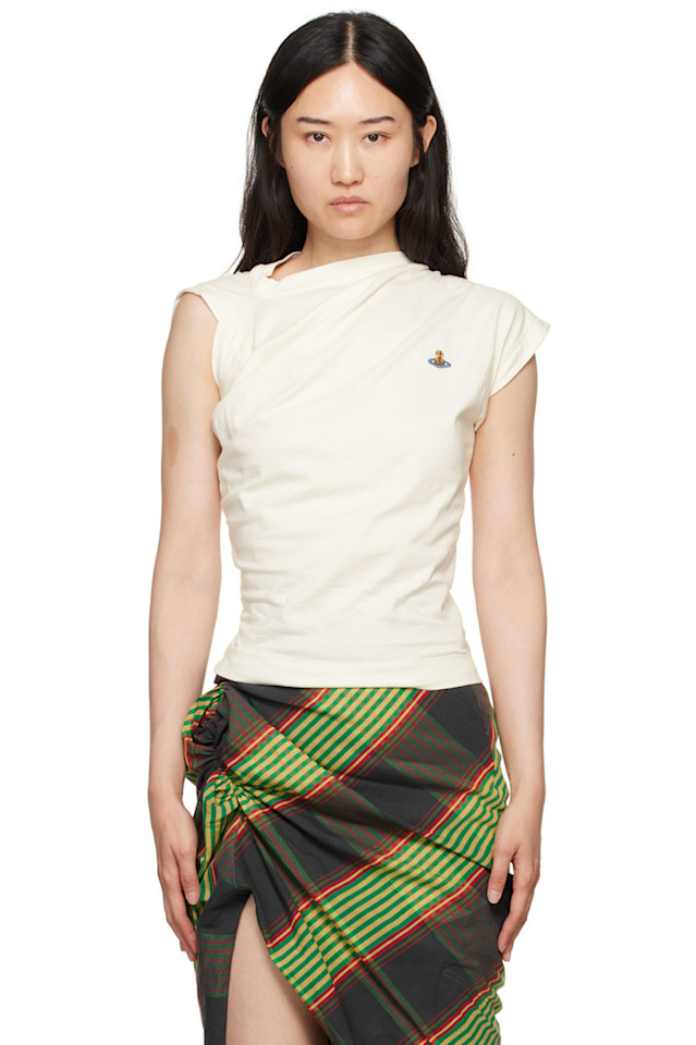 Футболка Hebo Vivienne Westwood, белый 
Футболка Hebo Vivienne Westwood, белый