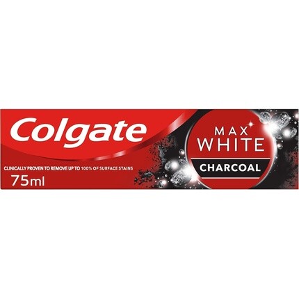 Max White Отбеливающая зубная паста с углем 75 мл, Colgate
Max White Отбеливающая зубная паста с углем 75 мл, Colgate