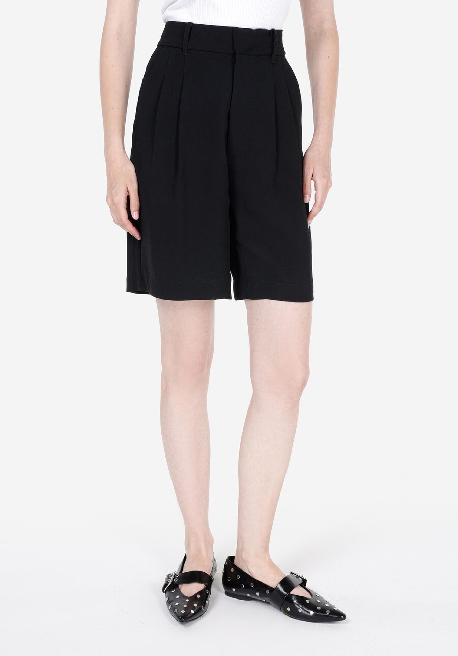 Широкие брюки со складками спереди Colin's, черный
Широкие брюки со складками спереди Colin's, черный