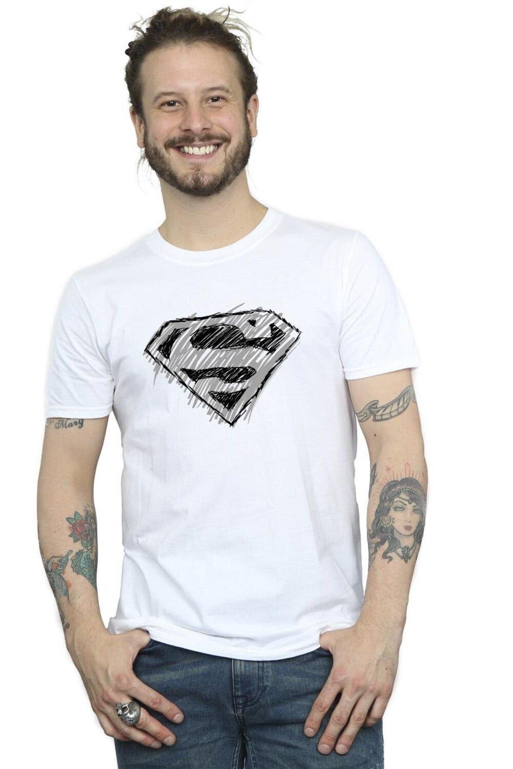 Футболка с логотипом Супермена DC Comics, белый
Футболка с логотипом Супермена DC Comics, белый