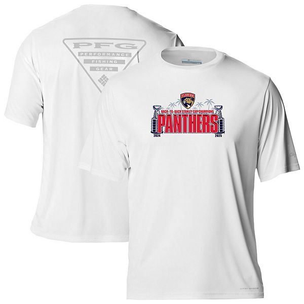 Мужская футболка omni-shade florida panthers terminal tackle back-to-back stanley cup champions белая Columbia
Мужская футболка omni-shade florida panthers terminal tackle back-to-back stanley cup champions белая Columbia