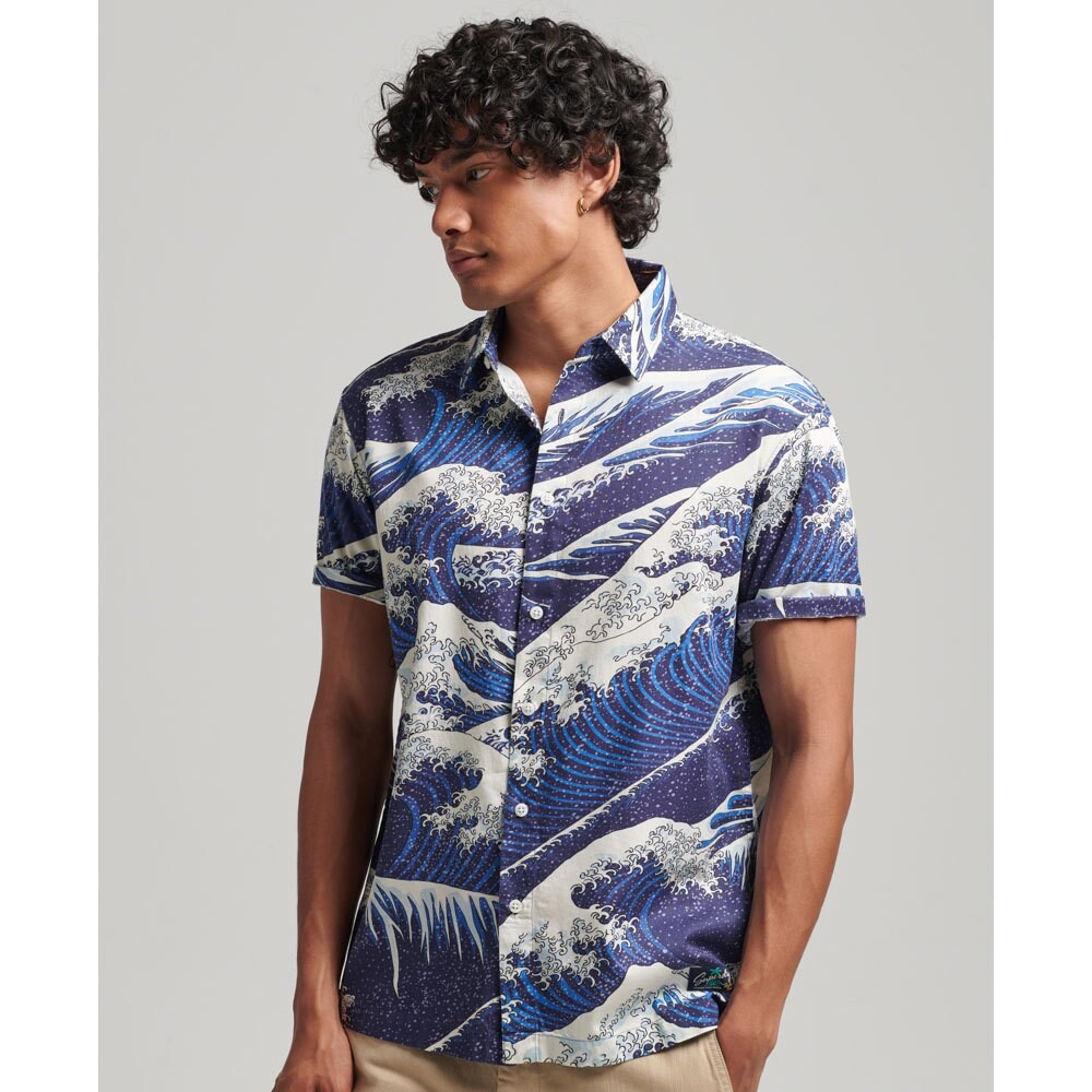 Рубашка с коротким рукавом Superdry Vintage Hawaiian, синий
Рубашка с коротким рукавом Superdry Vintage Hawaiian, синий