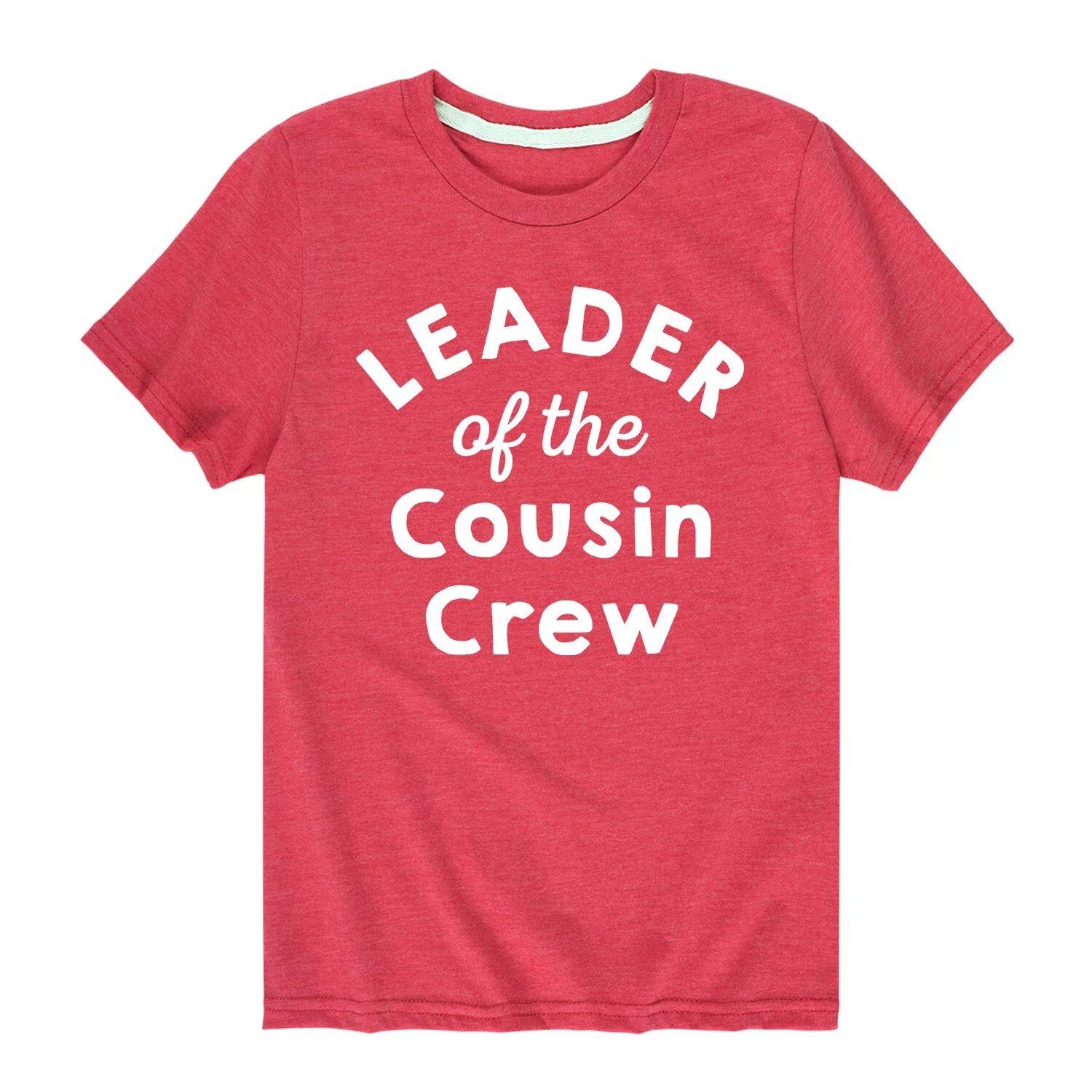 Футболка с рисунком Leader Of The Cousin Crew для мальчиков 8–20 лет Licensed Character, красный
Футболка с рисунком Leader Of The Cousin Crew для мальчиков 8–20 лет Licensed Character, красный