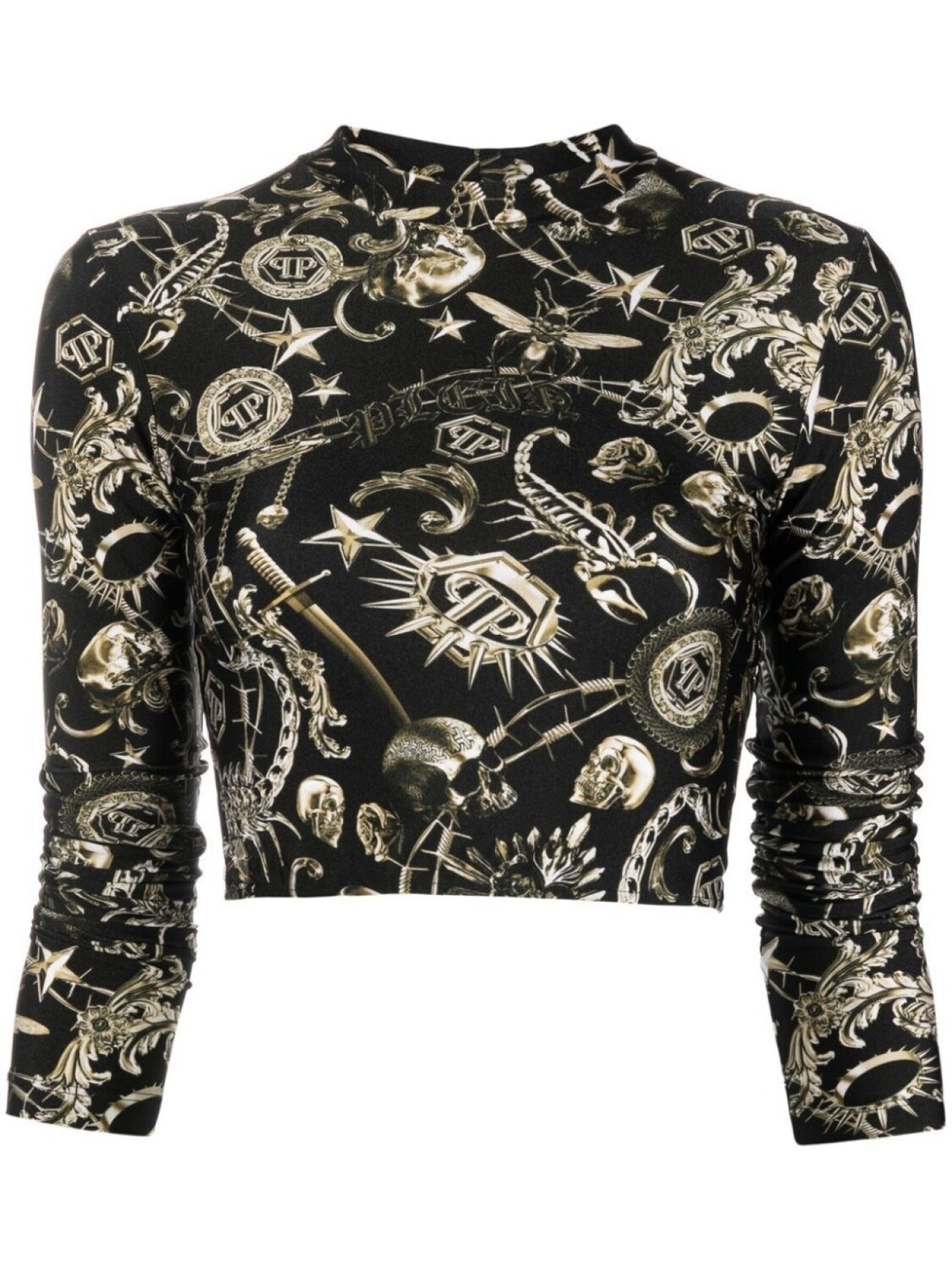 Philipp Plein футболка с рукавами три четверти и графичным принтом, черный
Philipp Plein футболка с рукавами три четверти и графичным принтом, черный